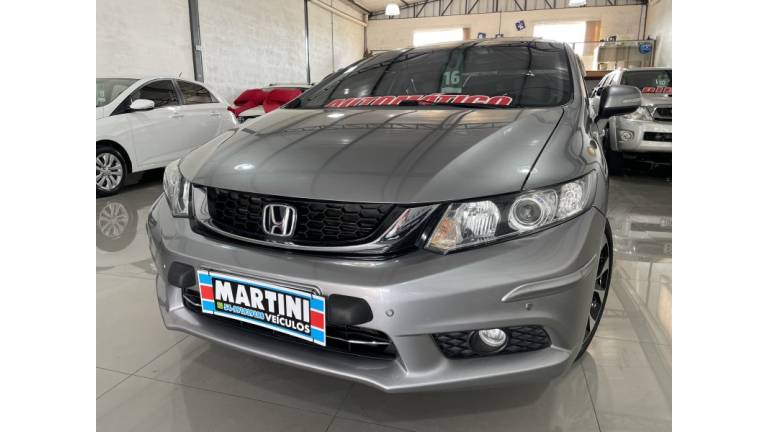 HONDA - CIVIC - 2016/2016 - Cinza - R$ 89.900,00